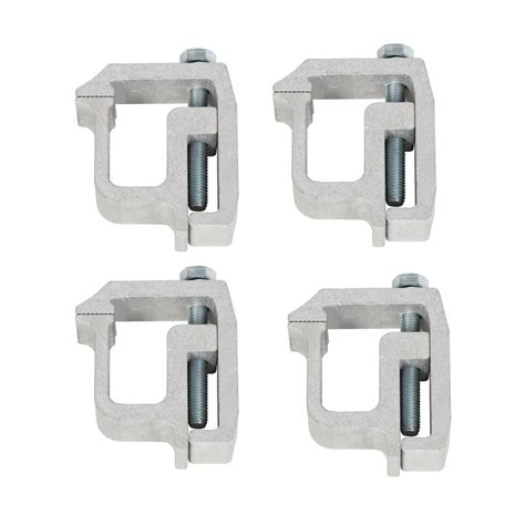 Clamps are standard size, and able to fit many pickup truck models. . Camper shell clamps